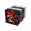 Dzesētājs Xilence XC044 Procesora dzesētājs 9,2 cm Melns Sarkans
