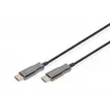 HDMI AOC hibrīda optiskās šķiedras kabelis Digitus AK-330125-100-S