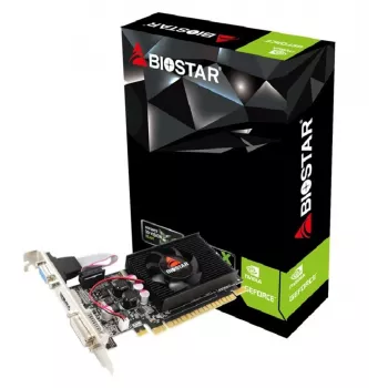 Video karte BIOSTAR GeForce 210 — 1 GB GDDR3, 64-bit, PCIe x16 2.0, 589 MHz