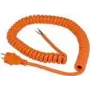 Spirāles kabelis AS Schwabe 70430, 230V 16A, IP44, izvelkams 1–5 m