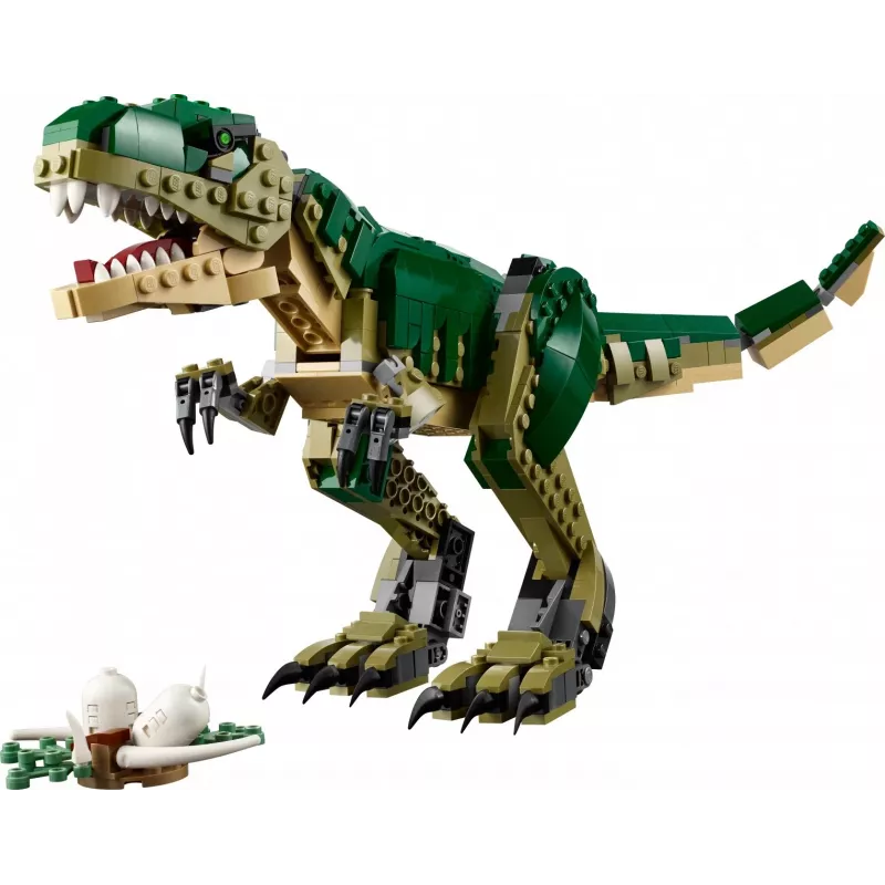 LEGO Creator 3-in-1 T.Rex būvējams modeļa komplekts, 626 gab., 150 mm augstums, vecums 9+