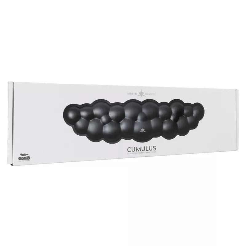 Plaukstas balsts balta Shark KP-011