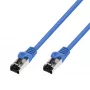 Patchcord LAN Extralink Cat.8.1 S/FTP 2 m 40G zils, vara vītā pāra (EX.38848)
