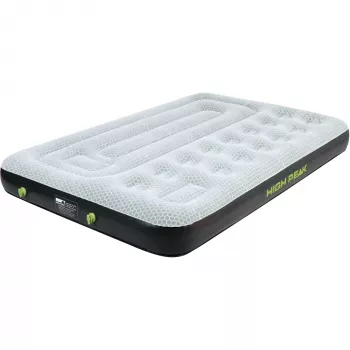 Piepūšamais matracis Multi Comfort Plus 40053, kempinga gaisa matracis melns/pelēks