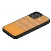 Telefona maciņš Man and Wood iPhone 12 mini, herringbone arancia Melns