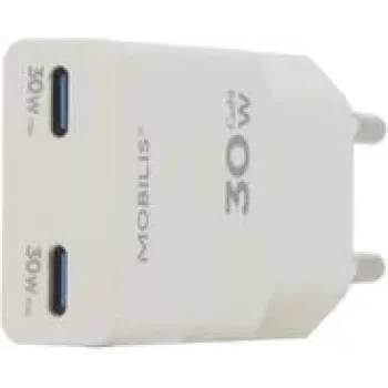 Mobilis Energia lādētājs 30 W sienas USB-C balts - lādētājs (020026)