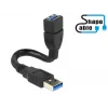 USB kabelis DeLOCK 0,15m 2xUSB3.0-A