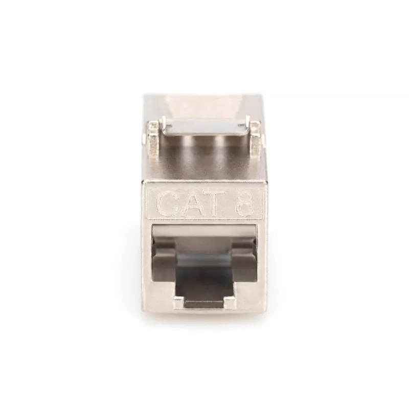 Keystone Module Digitus CAT 8.1 RJ-45 Shielded plakans balta