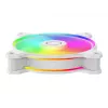 Cooler Master MasterFan MF120 Halo2 White Edition 120mm ARGB korpusa ventilators