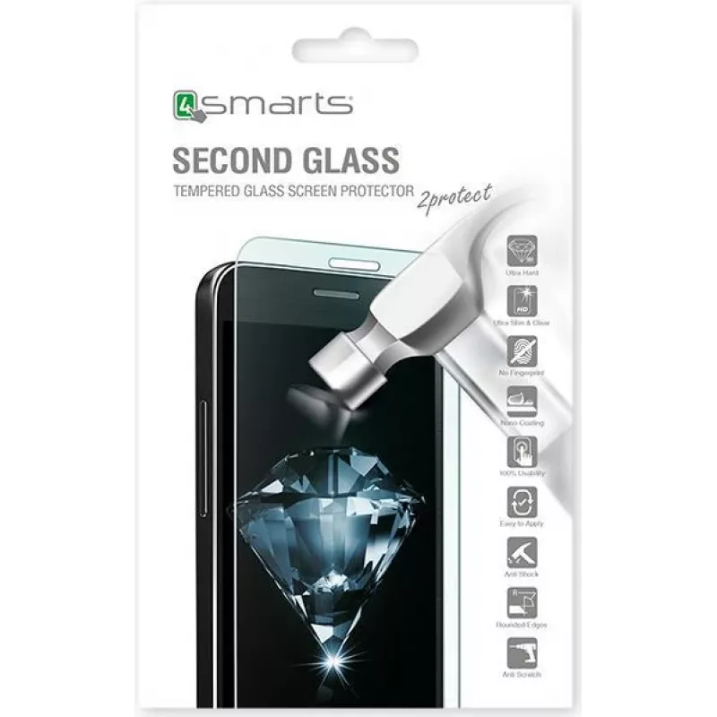 4smarts Second Glass Klare BildschirmScreen Protector Samsung 1 pcs(e) (493192)
