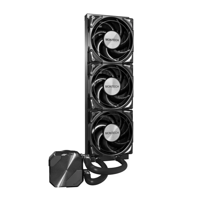 CPU dzesētājs ar vairākām ligzdām, melns/HYPERFLOW SILENT360(B) MONTECH