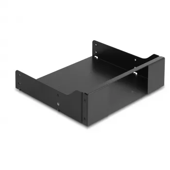DeLOCK 5.25 collu metāla montāžas rāmis mobilajam plauktam 47011 47019 47126 Saderīgs plaukta tips Metāls 140mm platums