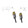 LogiLink CHA0101 HDMI AV kabelis melns-pelēks 2m HDMI uz HDMI spraudņi