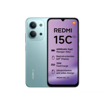 Xiaomi Redmi 15C 5G - 5G viedtālrunis - Dual-SIM - RAM 8 GB / Iekšējā atmiņa 128 GB - microSD slots - 6,9 collas - 1600 x 720 pikseļi (120 Hz)