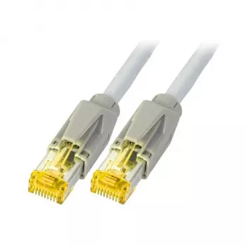 EFB-Elektronik RJ45 komutācijas kabelis Cat.6A S/FTP LSZH Draka UC900 TM31 pelēks 3 m