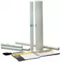 Aizsargplēve grāmatām agipa 00263 — pašlīmējoša caurspīdīga glancēta PP, 500 mm x 3 m, noņemama