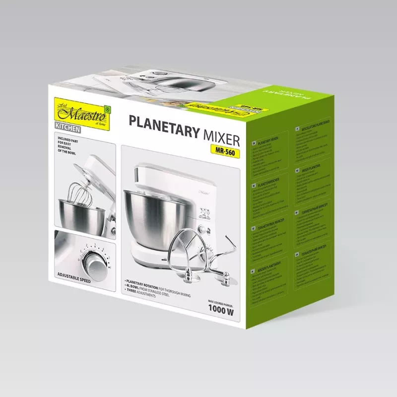 Planetārais mikseris MAESTRO MR-560