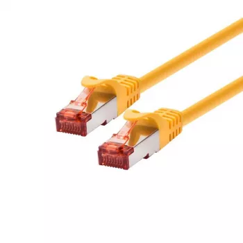 Tīkla kabelis LOGON TCF66F003Y RJ-45 Cat6a 0,3 m Dzeltens