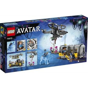 LEGO Avatar Peldošie kalni: 26. vieta un RDA Samson komplekts 75573, Daudzkrāsains