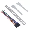 Audiocore AC9100 radio Auto Digitāls Melns, Sarkans