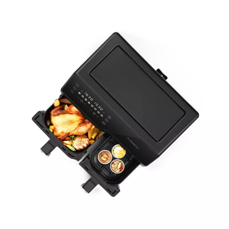 Extralink Home gaisa fritēze SJ-1000 10L EU, (6L+4L) 2500W