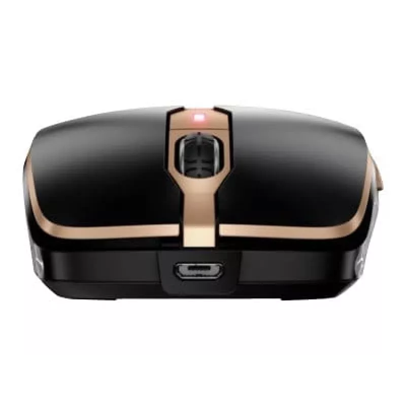CHERRY DW 9100 plāns klaviatūra pele iekļauta universāla RF Wireless + Bluetooth AZERTY franču melna