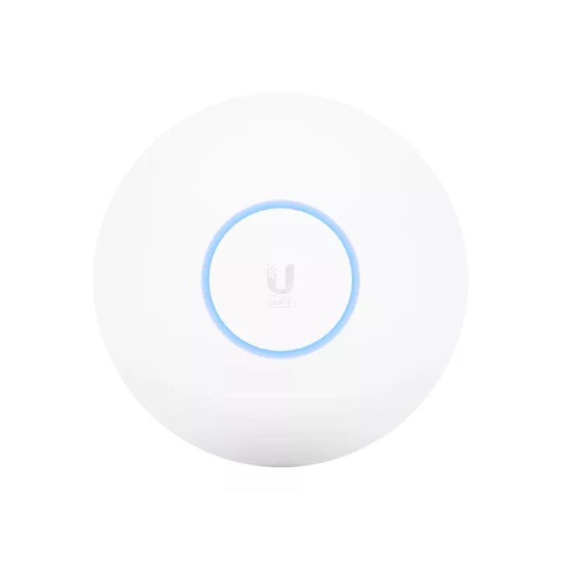 Bezvadu piekļuves punkts UBIQUITI U6‑PRO — Wi‑Fi 6 divjoslu 2.4/5 GHz, PoE, IP54, griestu/sienas, 4800 Mbps (5 GHz), 573.5 Mbps (2.4 GHz)