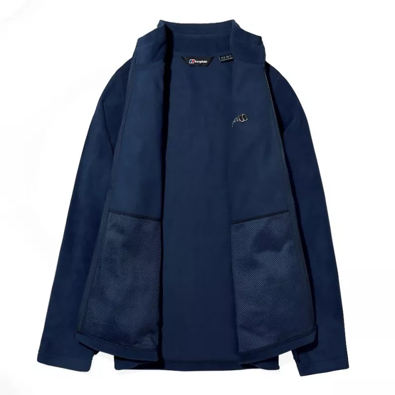 Vīriešu jaka Berghaus Prism PT InterActive Jacket M izmērs ar mugursomu Remote Hike 23L, sieviešu melna mugursoma