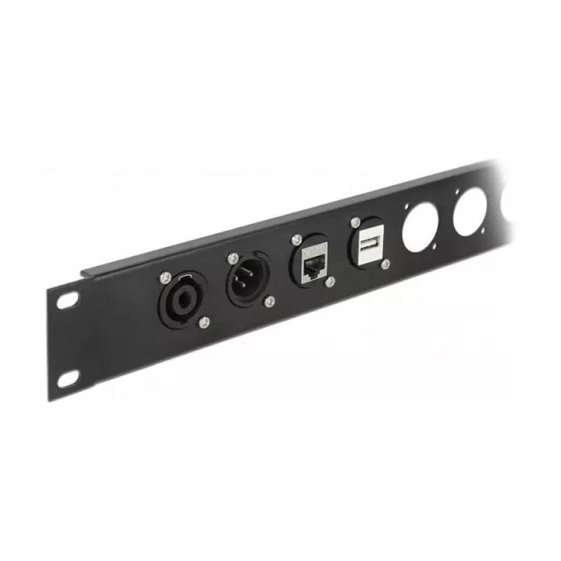 VGA savienotāju adapteris DELOCK 86792 — 15 kontaktu ligzda uz 15 kontaktu ligzda, melna