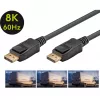DisplayPort kabelis Goobay 74777 1 m Melns G-Sync FreeSync