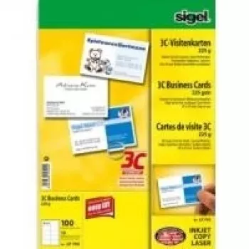 Vizītkaršu komplekts Sigel LP795