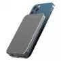 RealPower Powerbank PB-5000 MAG pelēka 5.000mAh