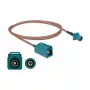 Antenas kabelis FAKRA Z spraudnis FAKRA Z ligzda RG-316 1 m DeLOCK