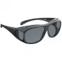 Saulesbrilles WEDO 271 48599 ovālas aptverošās, unisex, polarizējošās lēcas, virsbriļļu stils