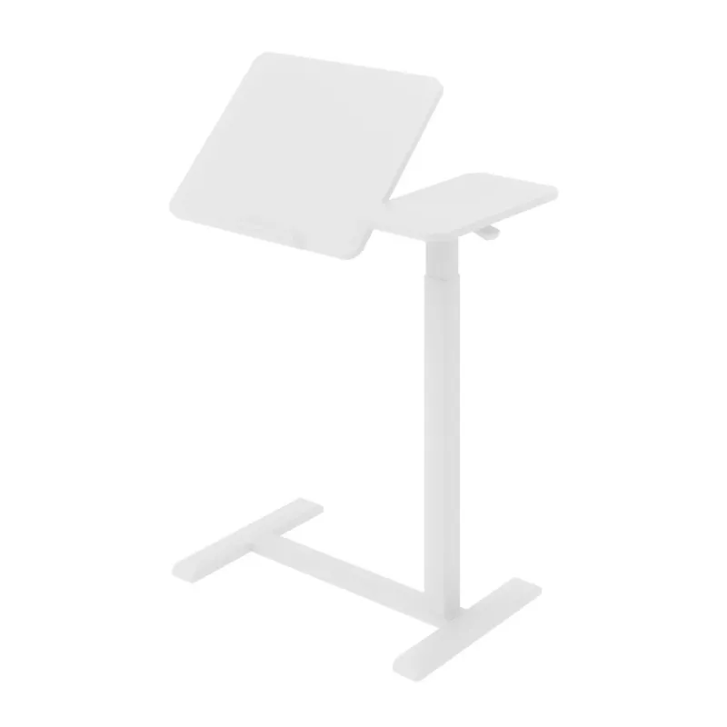 Maclean mobilais galds/klēpjdatora statīvs, balts, augstuma regulēšana 76-109 cm, maks. 30 kg, MC-120 W