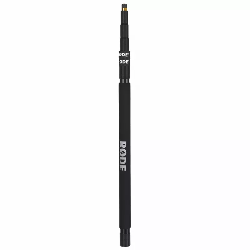 Mikrofona aksesuārs — izlices statīvs RØDE BOOMPOLE, teleskopisks stienis 3,3 m, melns, 0,94 kg