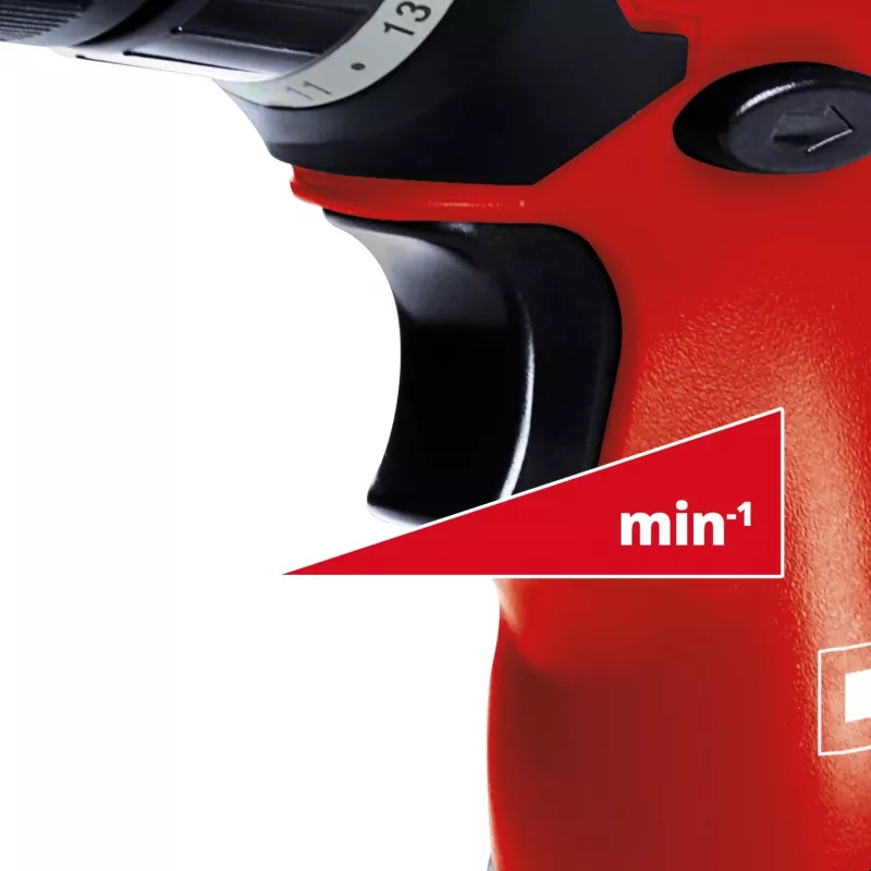 Einhell TH-CD 12-2 Li Keyless 1 kg Melns, Sarkans