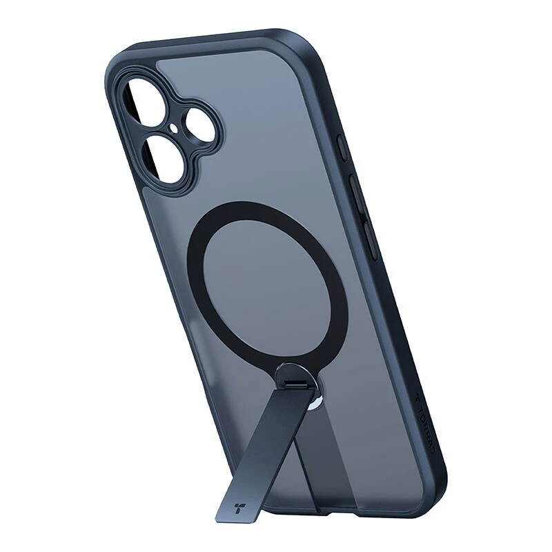 Torras Pstand Spin vāciņš priekš iPhone 16 (Melna)