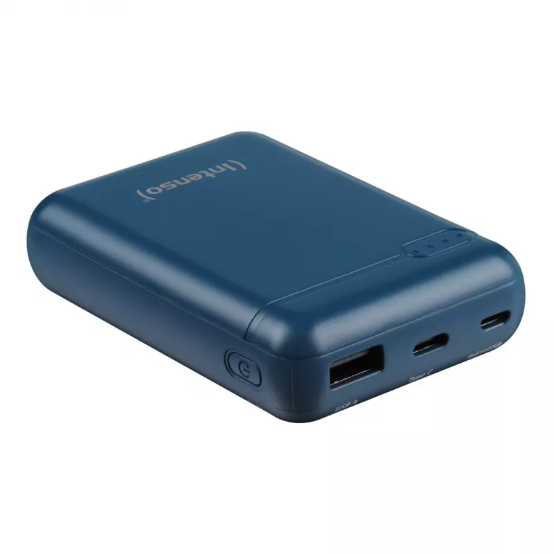 Intenso XS10000 litija polimēra (LiPo) 10000 mAh ārējais akumulators, petrola krāsa