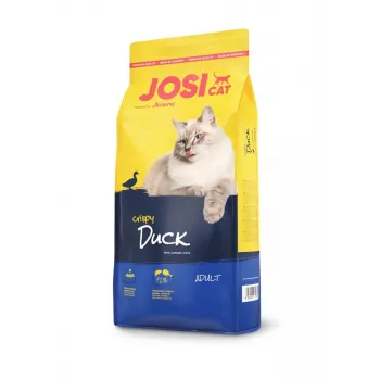 JOSERA JosiCat Crispy Duck - sauso kaķu barība - 10 kg