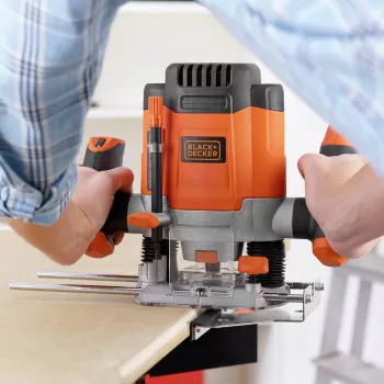 Frēzmašīna Black+Decker KW1200E 1200W 8000 - 28000 RPM