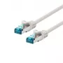 Patch vads LOGON Cat5e 15 m ziloņkaula — RJ-45 uz RJ-45
