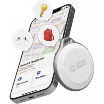 SBS Tracker SBS Track My Circle Apple tālruņiem, balts