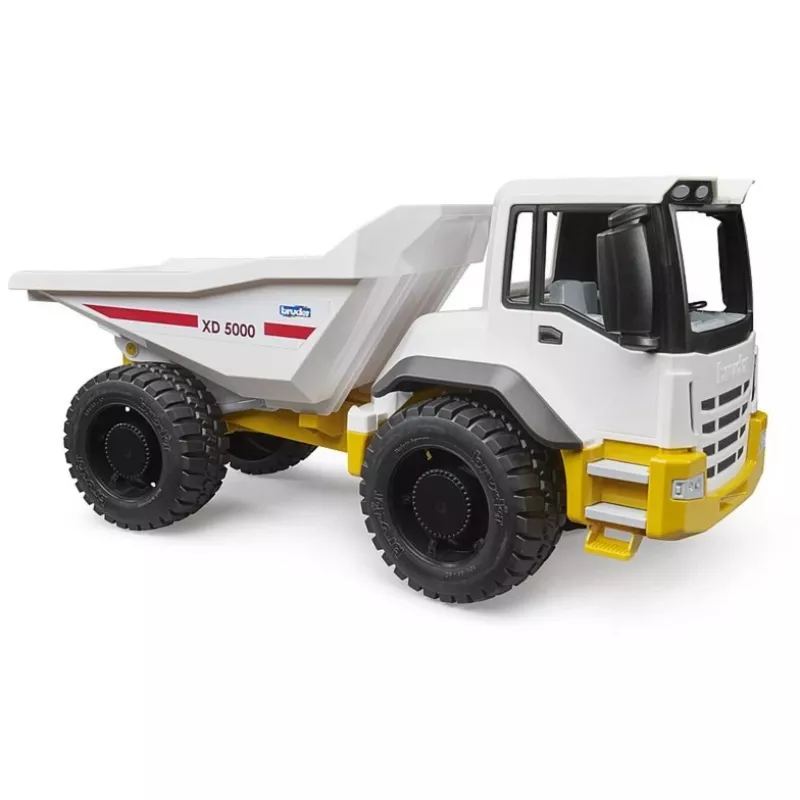 Toy dumper truck BRUDER ROADMAX model 03470 – children's construction vehicle, rugged plastic, movable bed
