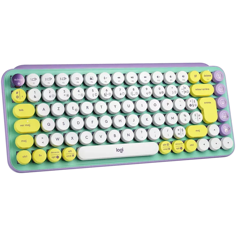 LOGITECH POP Keys Bluetooth Mechanical tastatūra - DAYDREAM_MINT - NORDIC