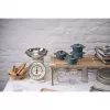 Staub Mini Cocotte Round, 4 gab. - 200 ml, antīkā tirkīza