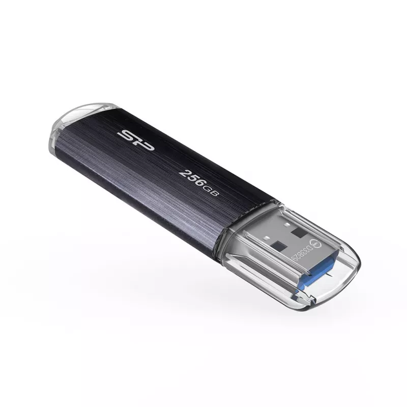 SILICON POWER Blaze B02 Pendrive USB zibatmiņa 256 GB USB Type-A 3.2 Gen 1 (SP256GBUF3B02V1K) Melna
