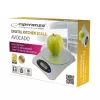 Elektroniskie virtuves svari ESPERANZA Avocado pelēka — 5 kg ietilpība, bambusa platforma, g/lb/oz mērvienības