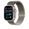 Band Apple 49mm Natural Titanium Milanese Loop Medium Titanium