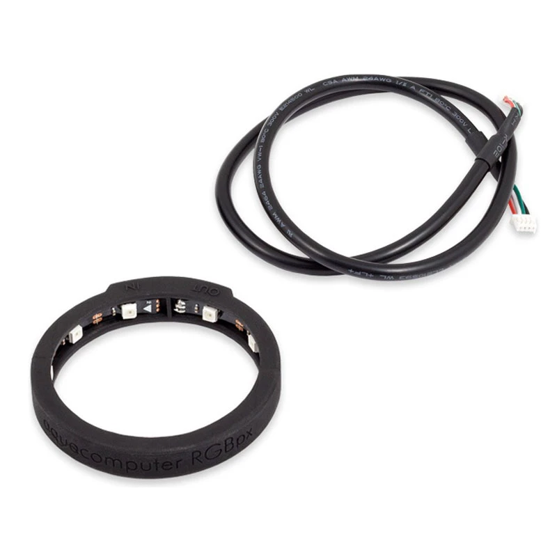 LED gredzens aqualis 100/150, adresējams RGBpx apgaismojums, Aqua-Computer 53276